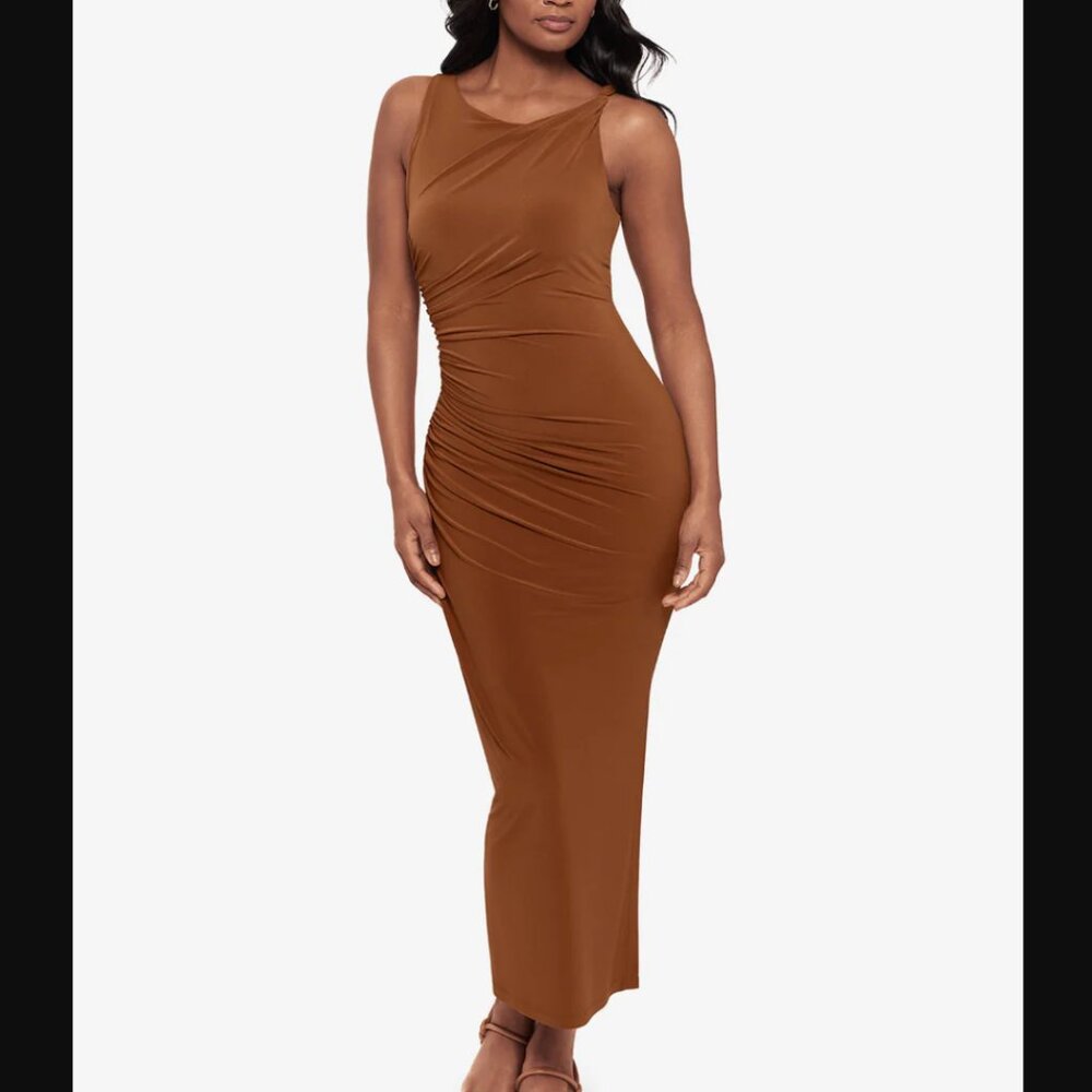 BODY BY MIRACLESUIT Maxi Shaping Dress in Bronze